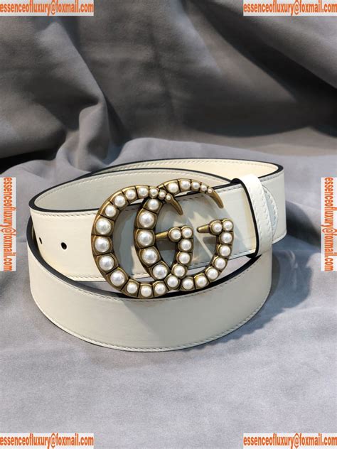 gucci belt women pearl.